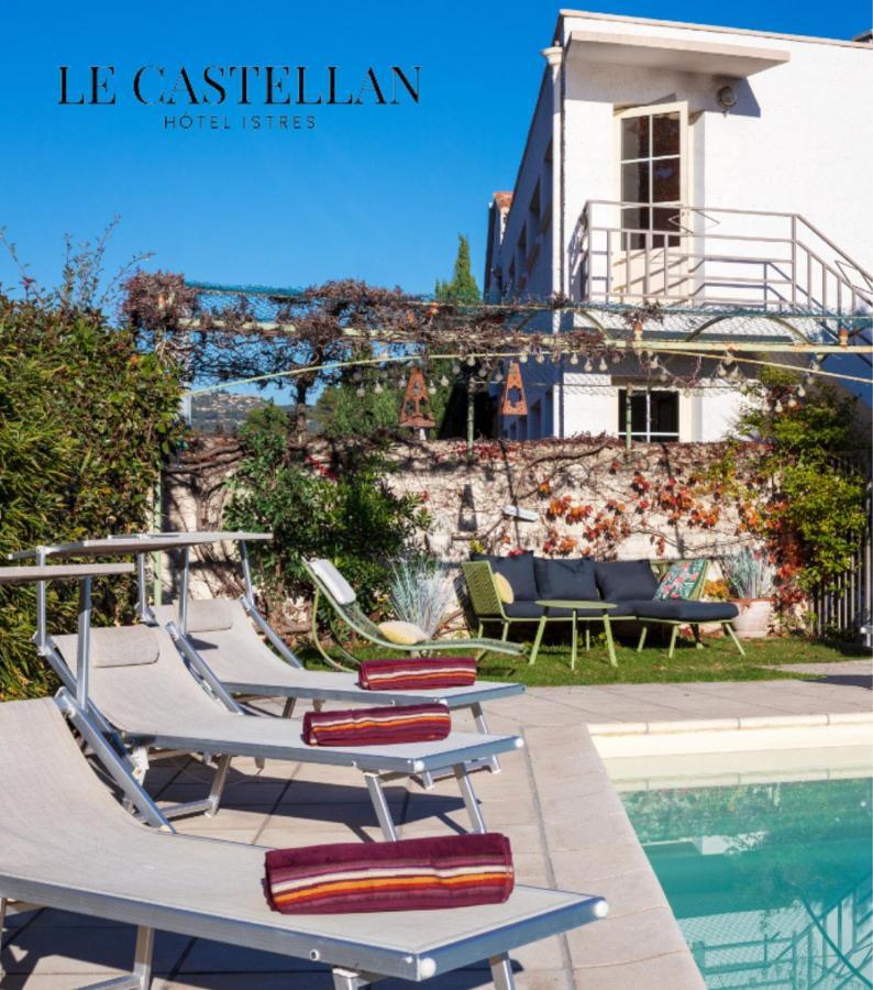 Hötel Le Castellan Istres Exteriör bild